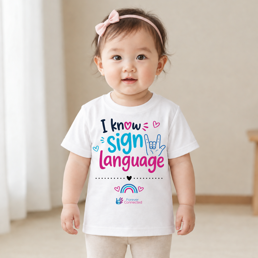 I Know Sign Language - Baby T-Shirt
