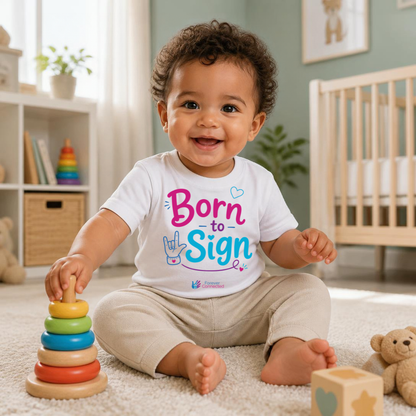 Born To Sign - Baby T-Shirt