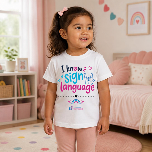 I Know Sign Language - Toddler T-Shirt